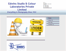 Tablet Screenshot of edwinsstudios.com